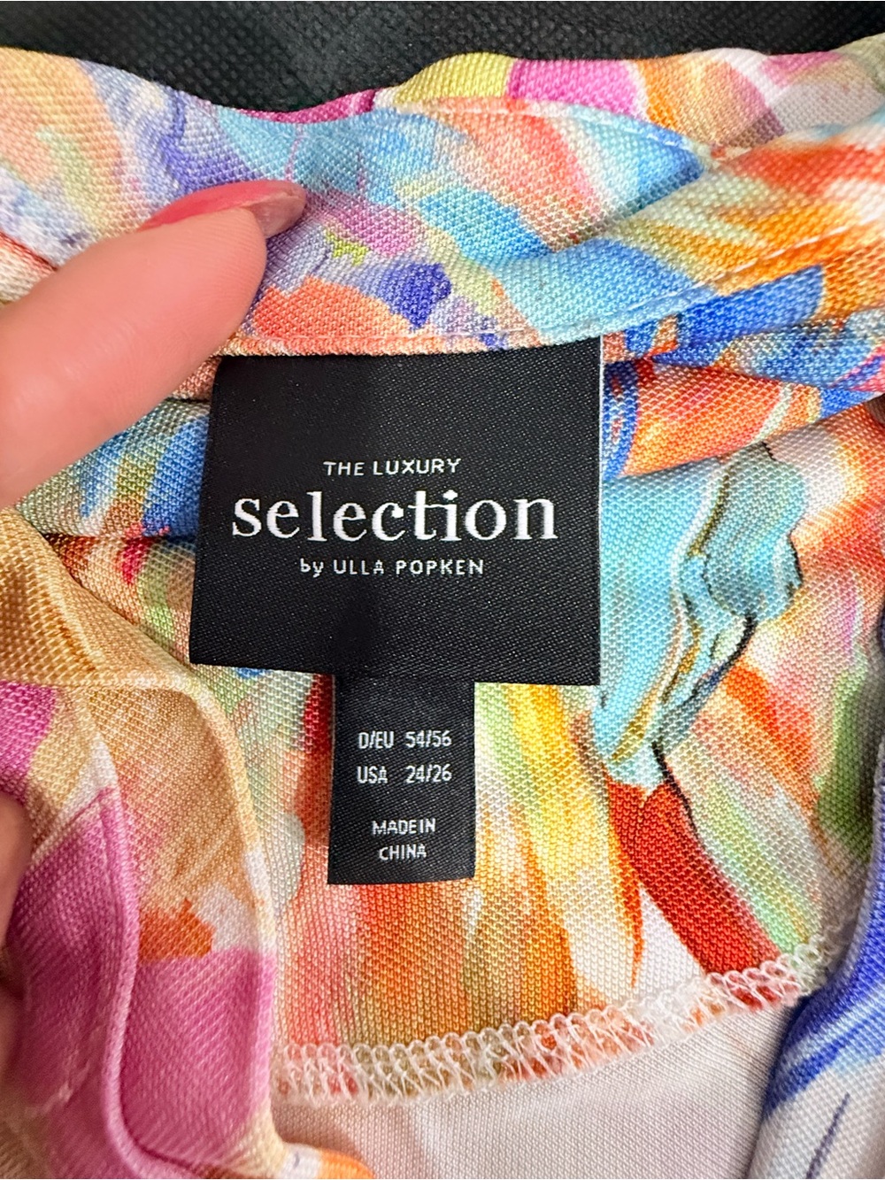 🔥NWOT Ulla Popken Women’s Colorful Dress Size 24/26 🔥 - Picture 3 of 5
